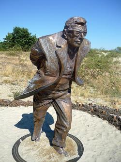 Skulptur auf der Kurischen Nehrung