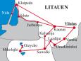 Mietwagen-Rundreise Litauen und Polen: Vilnius, Südlitauen, Masueren und die Kurische Nehrung
