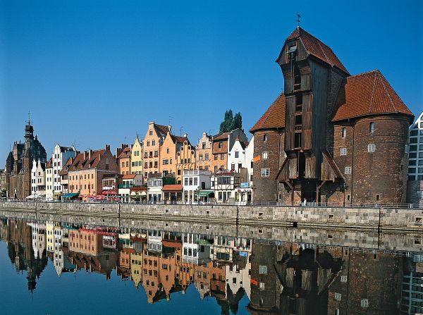 Krantor in Danzig - Rundreisen in Polen