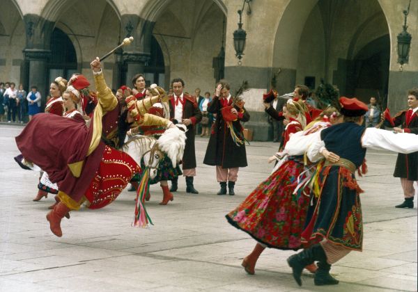Folklore in Krakau