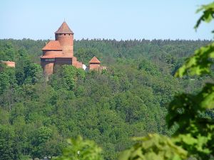 Burg Turaida im Gauja Nationalpark