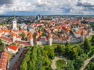Tallinn - Altstadt mit Domberg