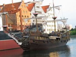 Piratenschiff in Danzig