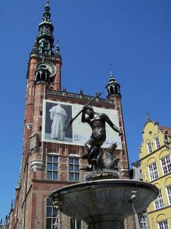 Danzig - Neptunbrunnen 