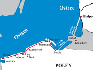 Radtour in Pommern von Swinemünde bis Danzig - individuelle Radtour an der polnischen Ostseeküste